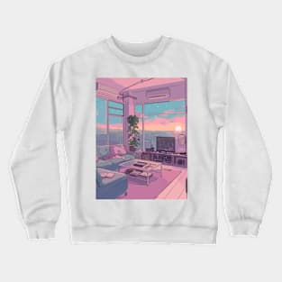 Lofi Aesthetic Art Crewneck Sweatshirt